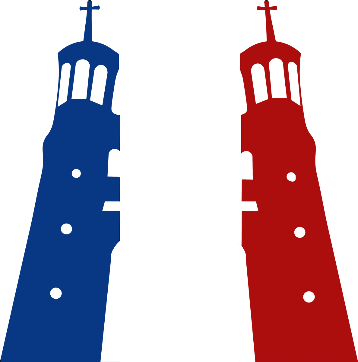 Fabrication française Basilique Fourvière Bleu Blanc Rouge
